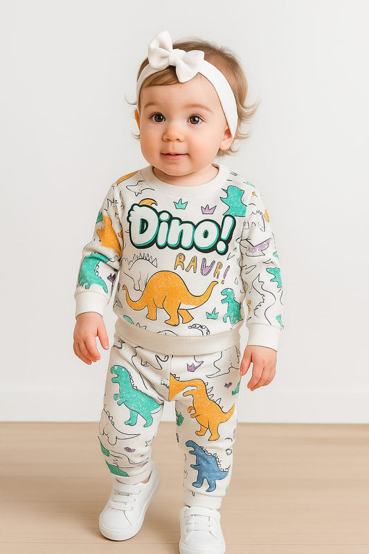 “Roar & Explore Dino Cord Set – Unisex Twin Edition”