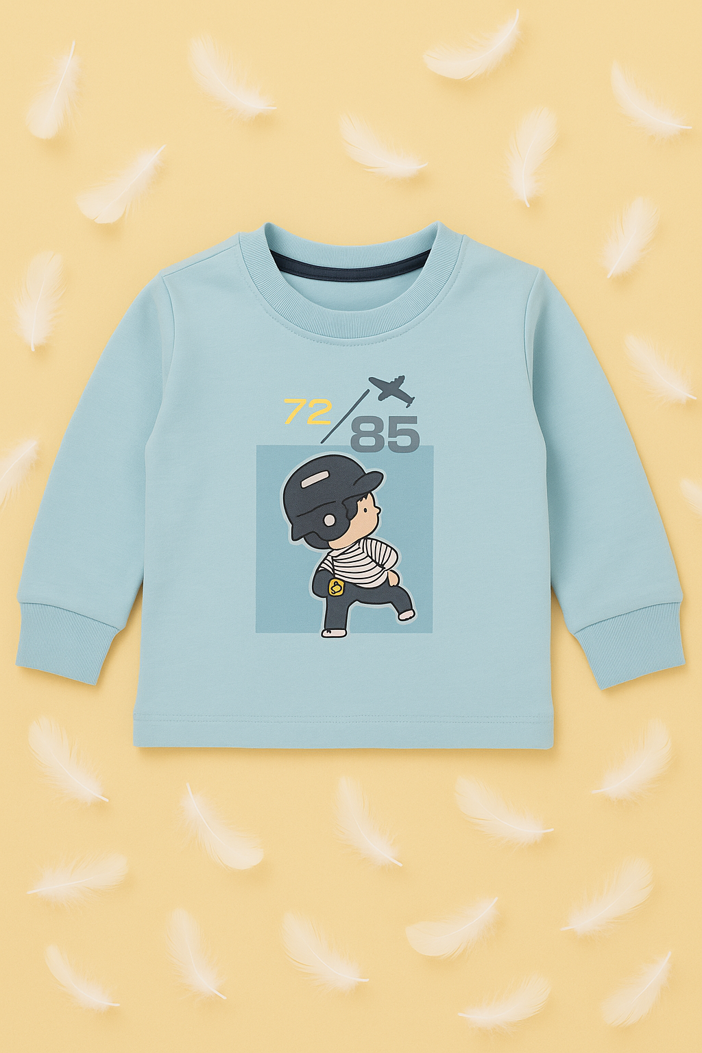 Playful Cotton T-shirts – Boys & Girls Full Sleeve