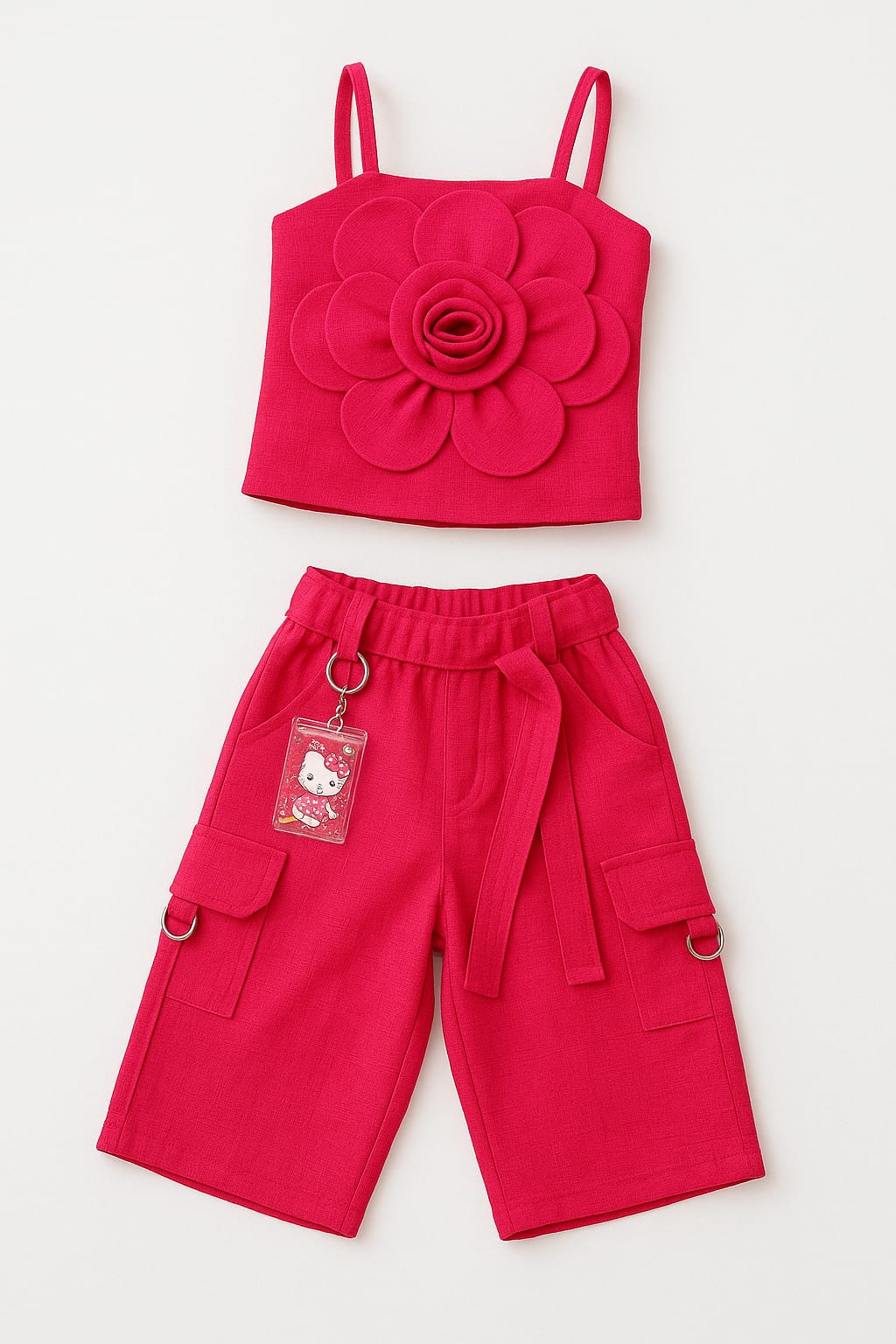 Bold Bloom Cord Set – Matching Outfits for Baby & Toddler Girls