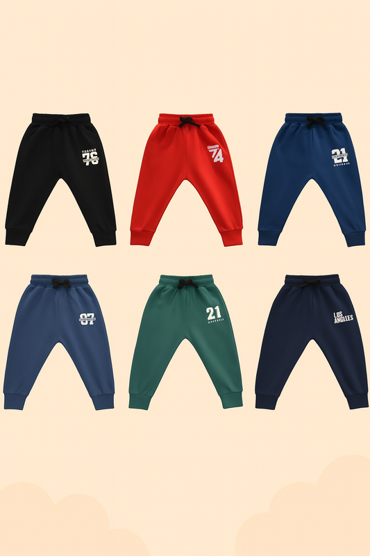 Hazelnuts Boys Cotton Joggers
