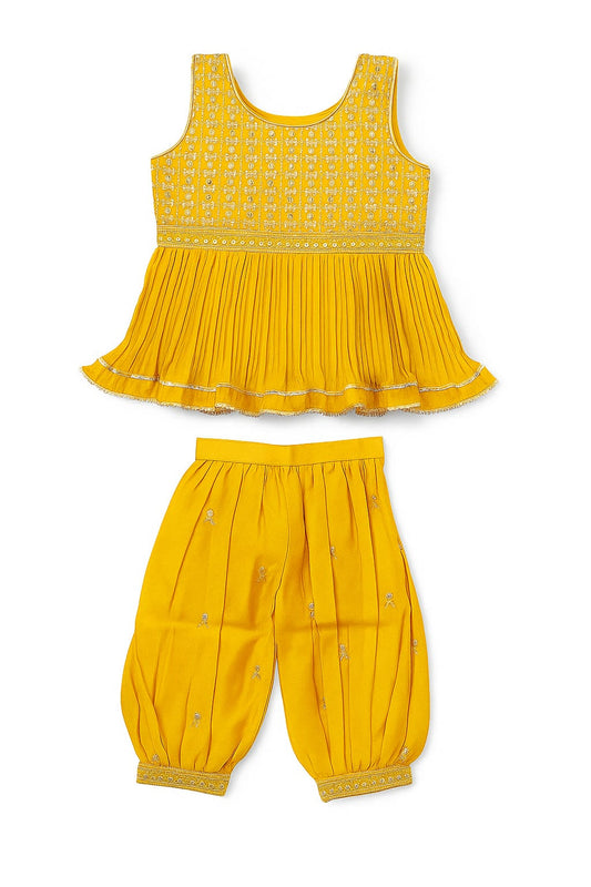 Mustard Yellow Ethnic Set