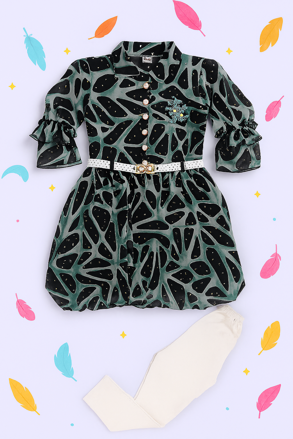 Chic Animal-Print Dress