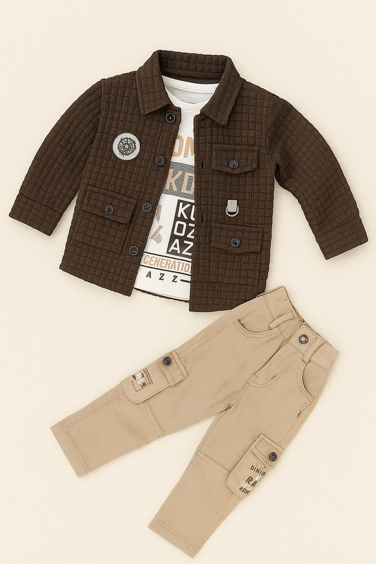 Stylish Baby Boy Fall Outfit – Cozy & Playful Look