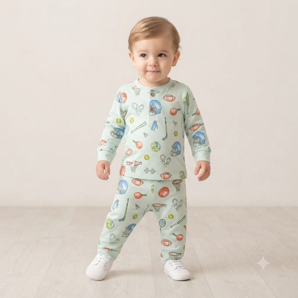 Fruit Print Cotton Coords