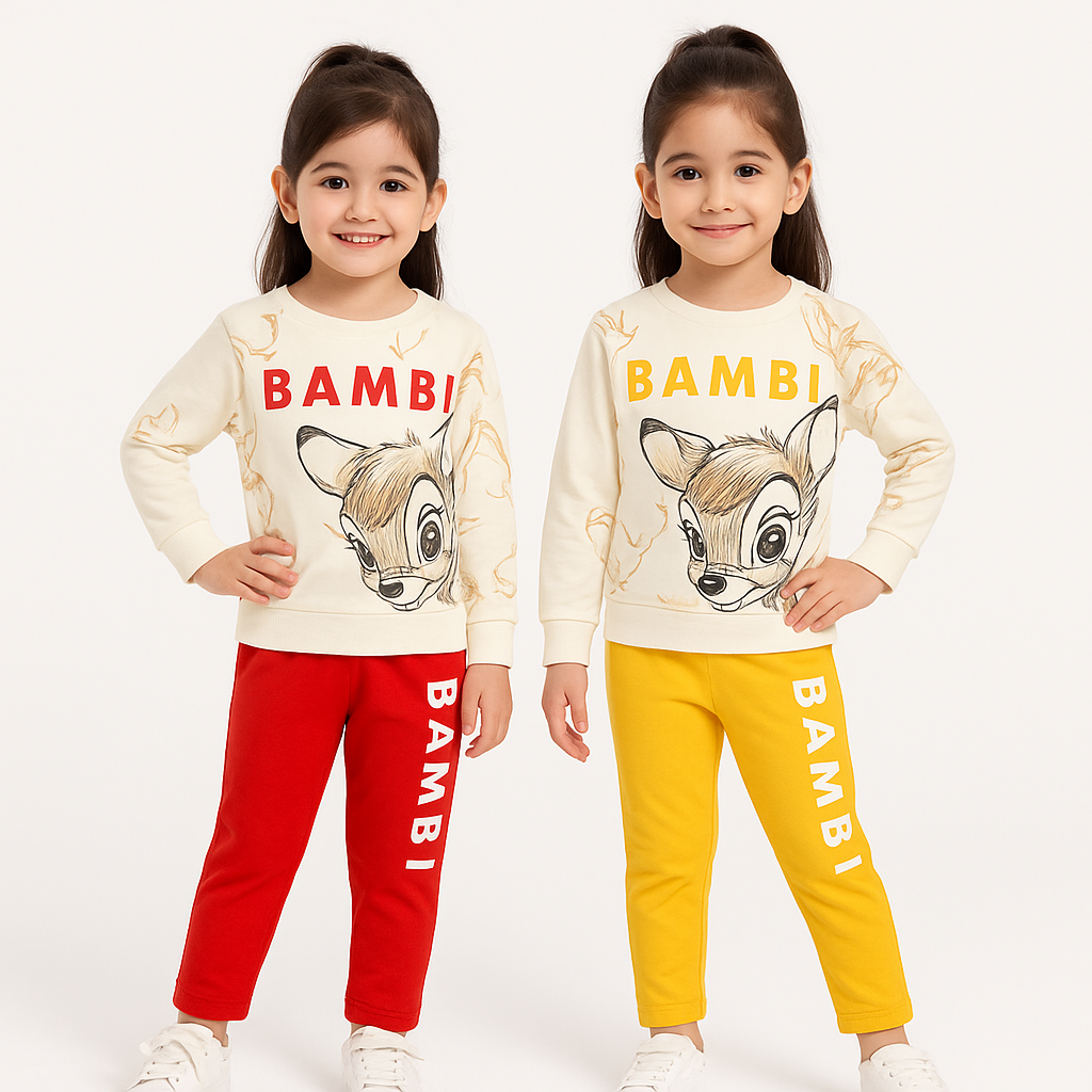 Bambi Cartoon Cord Set for Kids