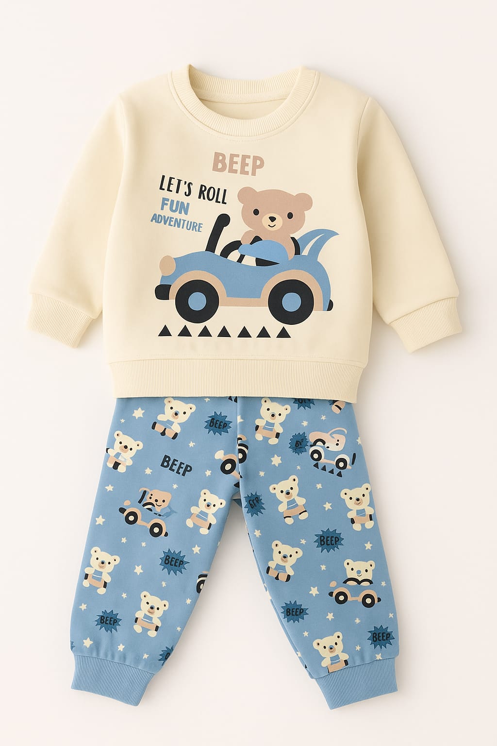 Teddy Car Adventure Comfart Set for Boys