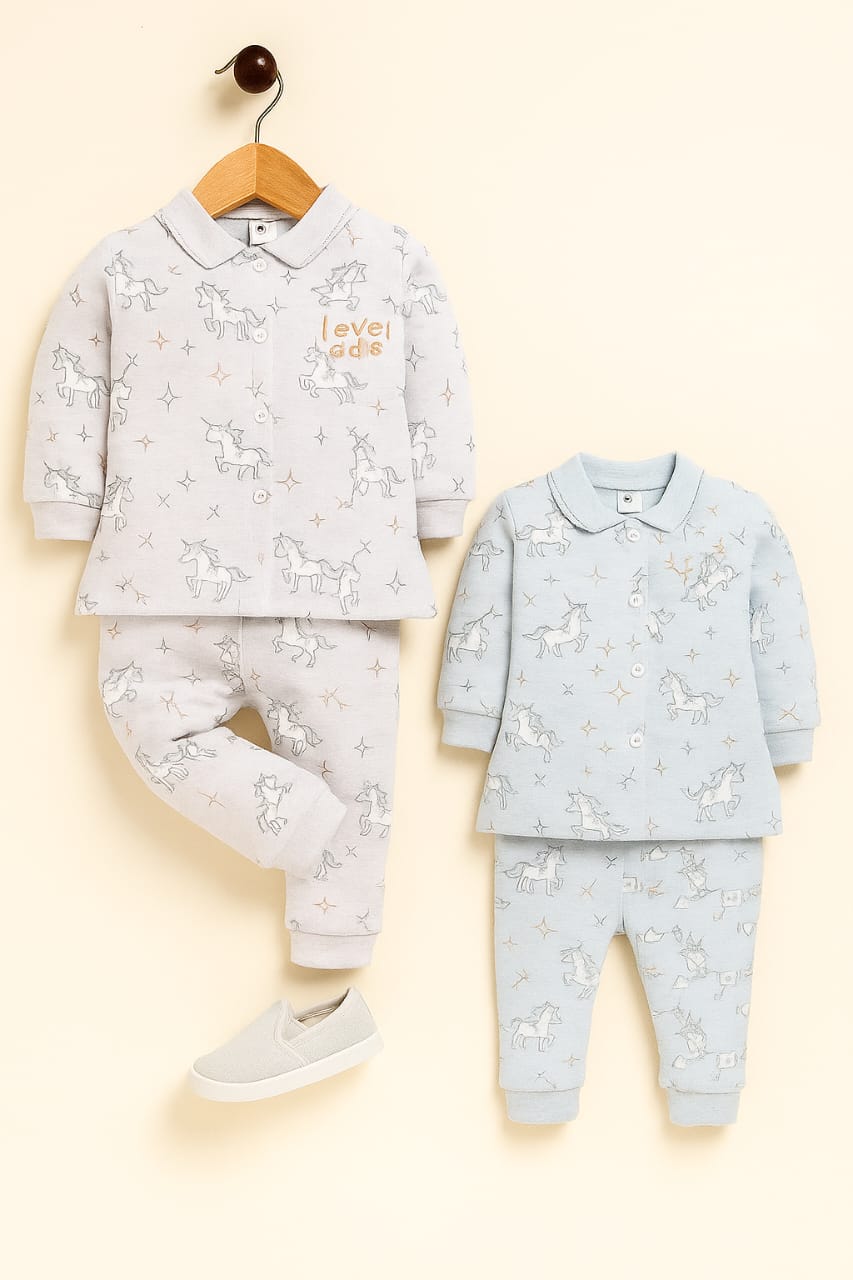 Lovely Origami Print Baby Co-ord Set – Premium Cotton Comfortwear