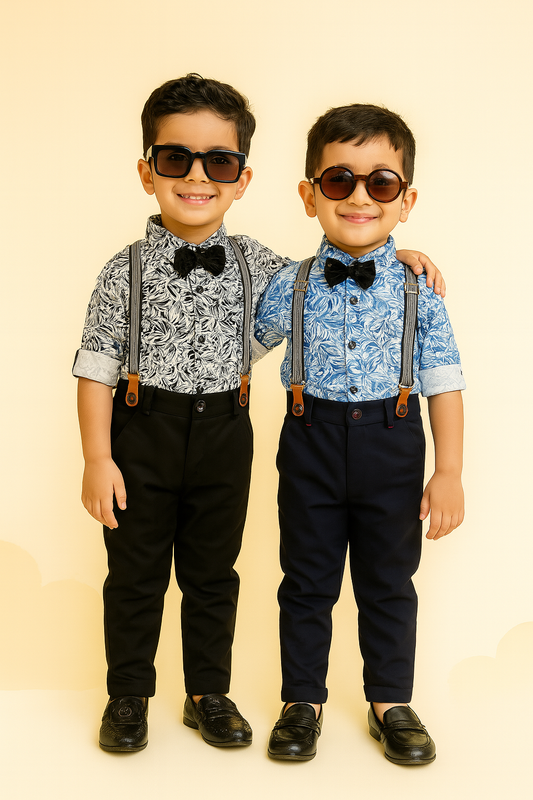 Boys Formal Partywear Set with Bowtie