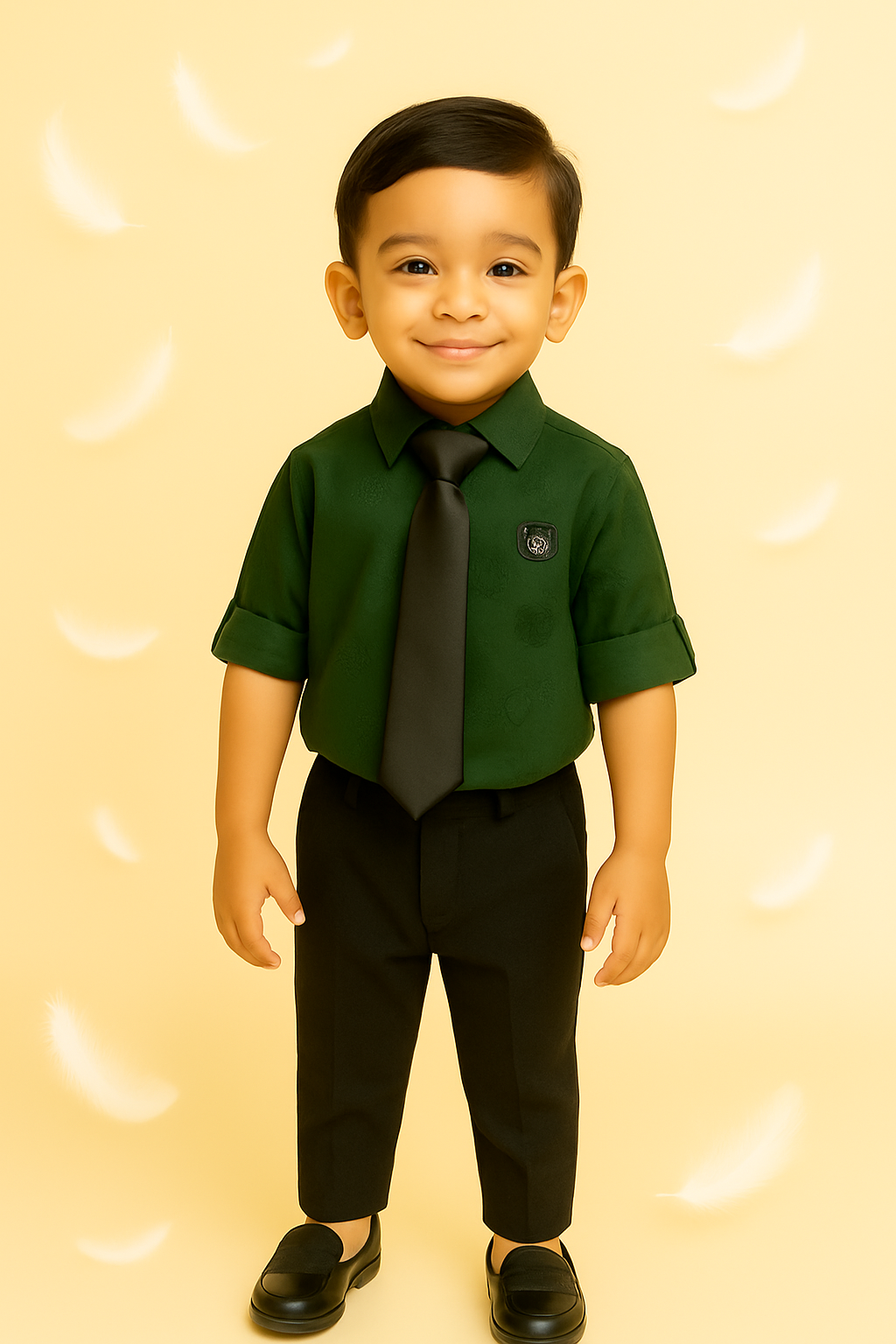 Trendy Formal Shirt & Pant Set for Boys – 3 Colour Options