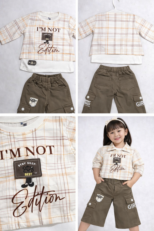 Girls Printed Top Co-ord Set