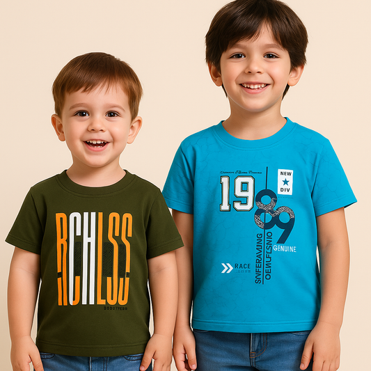 Boys Graphic T-Shirts – Stylish & Playful