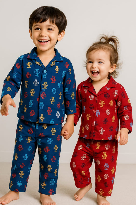 Matching "Rock Star" Pajamas for Siblings
