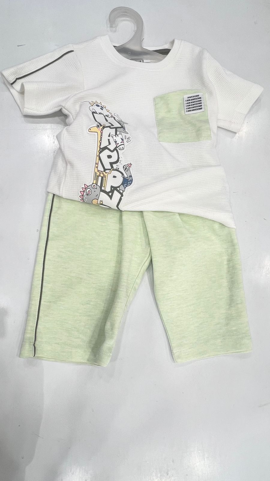 Boys Dino Print Co-ord Set (1–3 Yrs)
