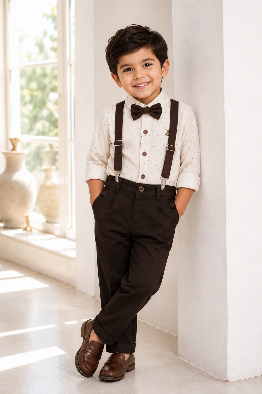 Boys Suspender Set