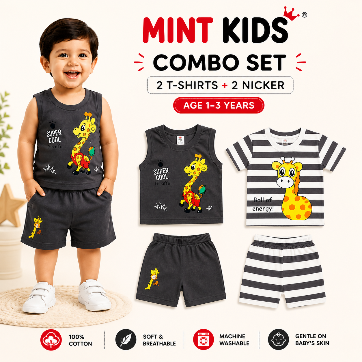 Super Cool Giraffe Combo Set