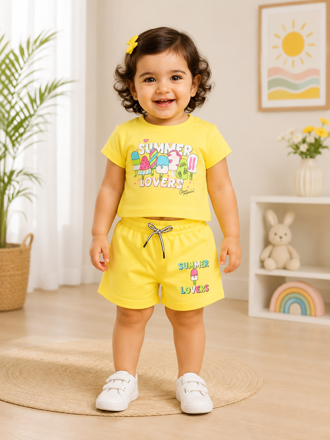Summer Lovers Tee & Shorts Set