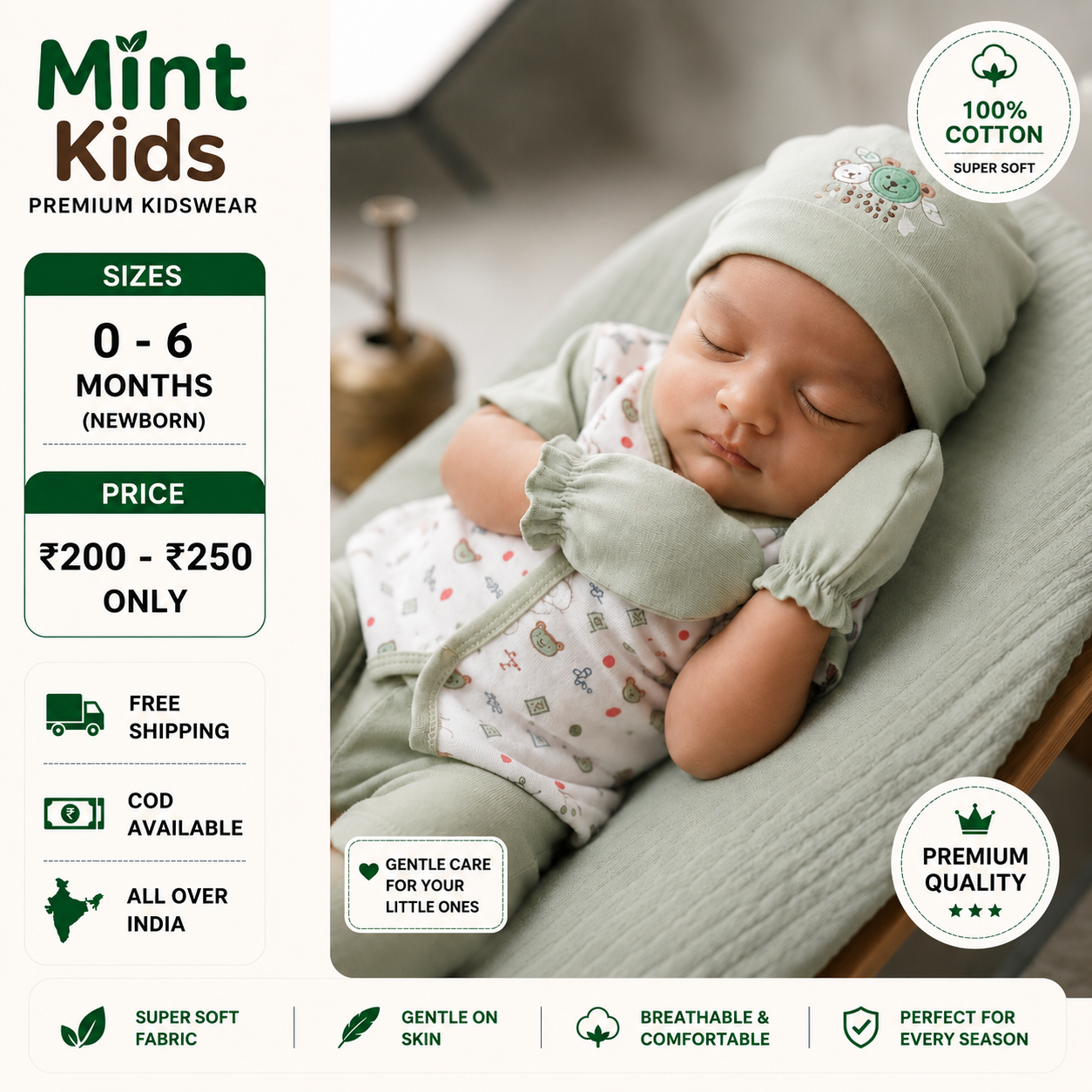 Bear Dream Newborn Gift Set