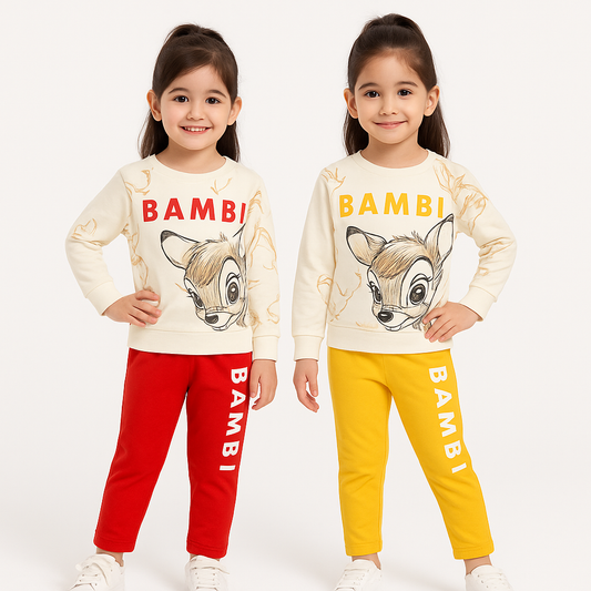 Bambi Cartoon Cord Set for Kids