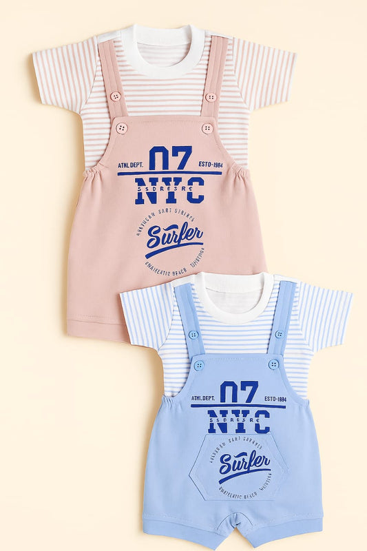 Twin Surfer NYC Dungaree Set – Hosiery Comfortwear