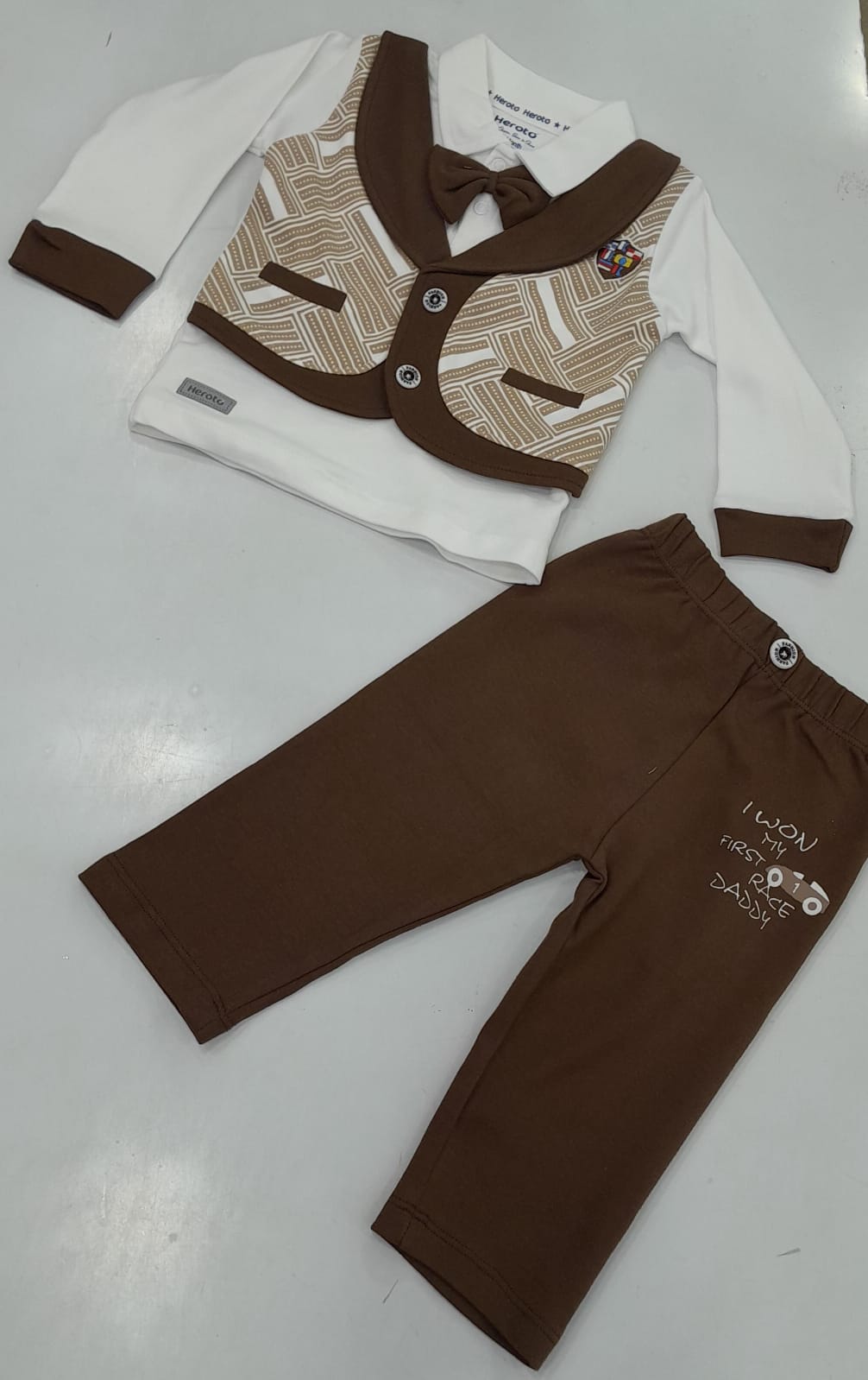 Mint Kids 094 | Boys 3-Piece Formal Set – Shirt, Waistcoat & Pants